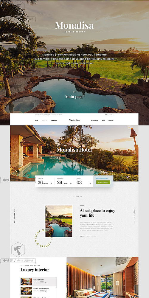 五星級酒店與精品民宿預訂官網 高端旅游項目的策劃與界面設計藍圖